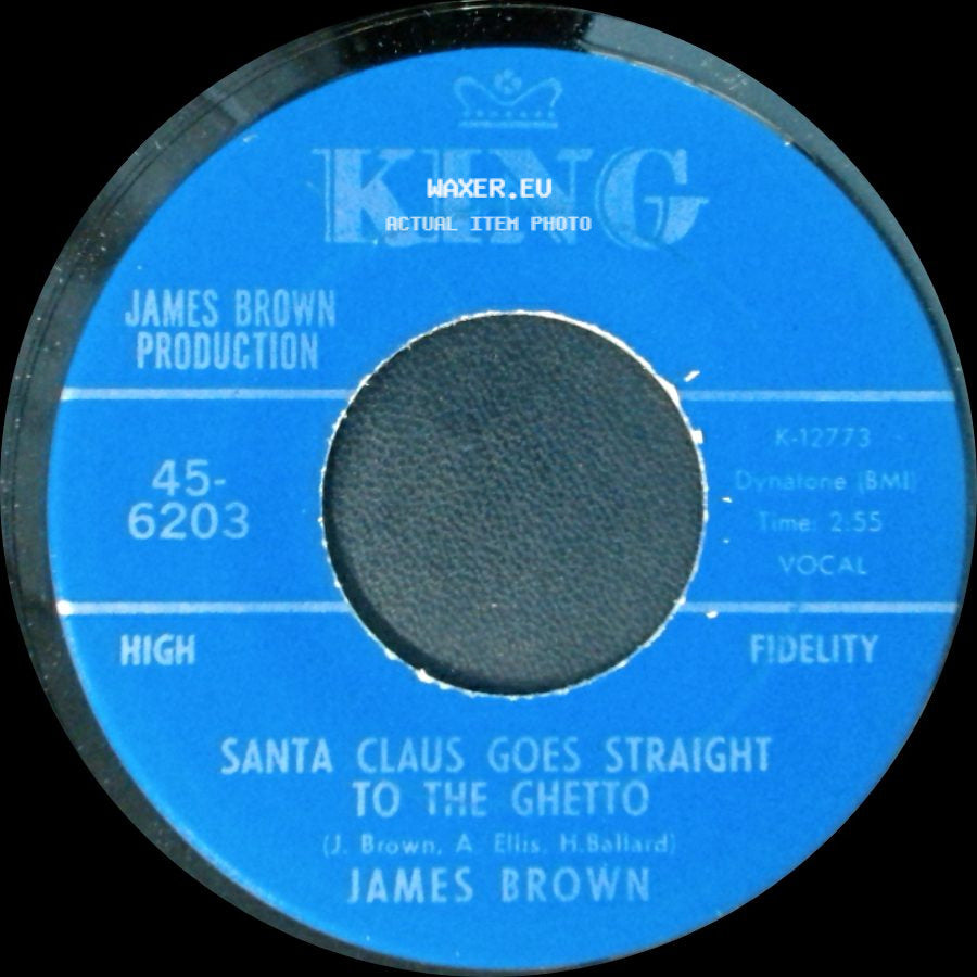 James Brown - You Know It / Santa Claus Goes Straight To The Ghetto side B