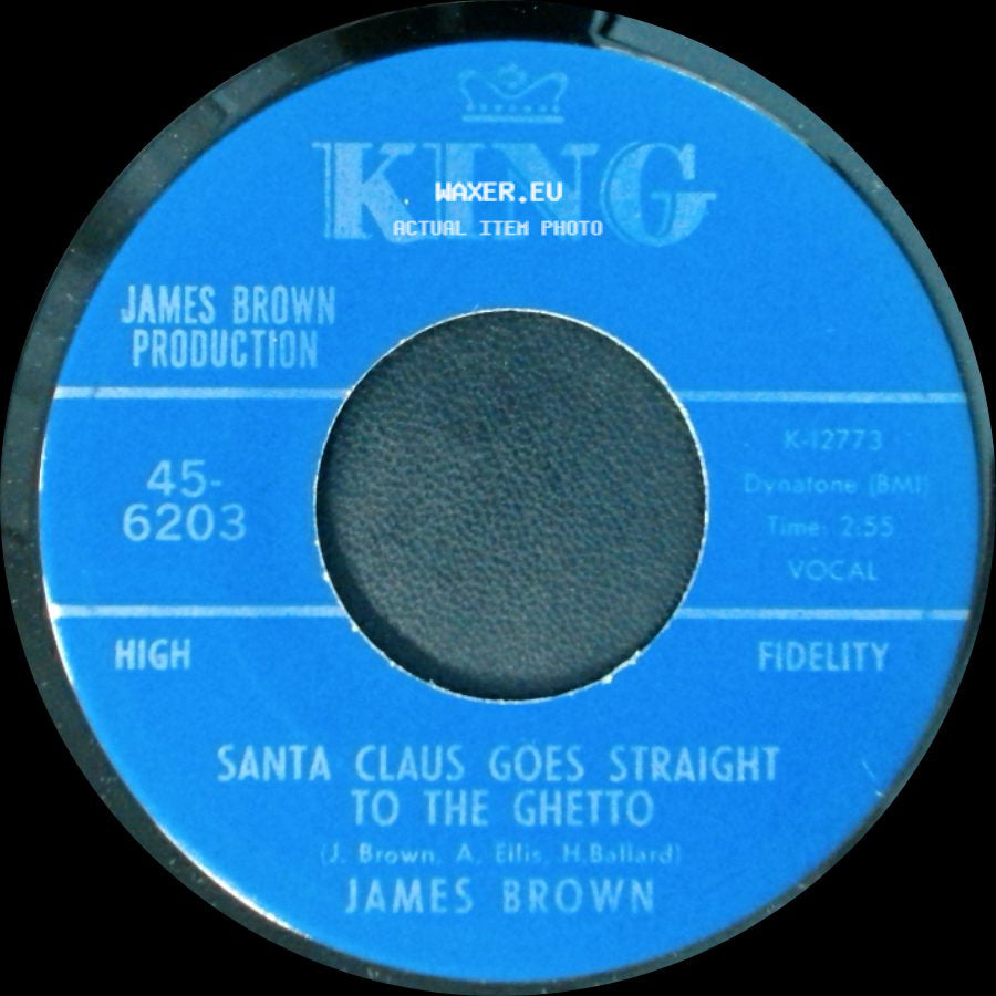 James Brown - Santa Claus Goes Straight To The Ghetto / You Know It side A
