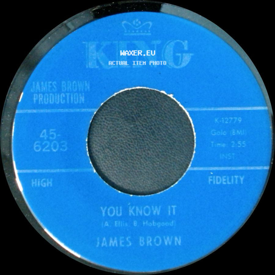 James Brown - Santa Claus Goes Straight To The Ghetto / You Know It side B