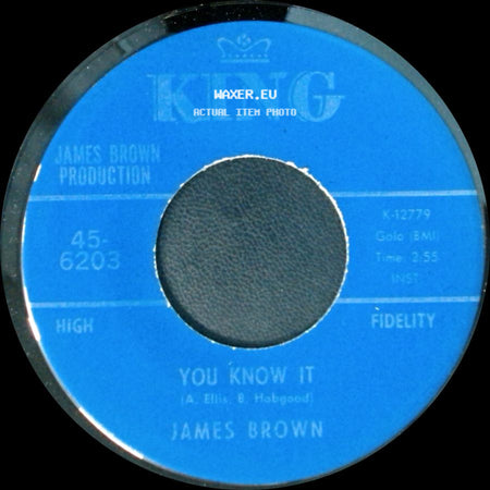 James Brown - Santa Claus Goes Straight To The Ghetto / You Know It side B