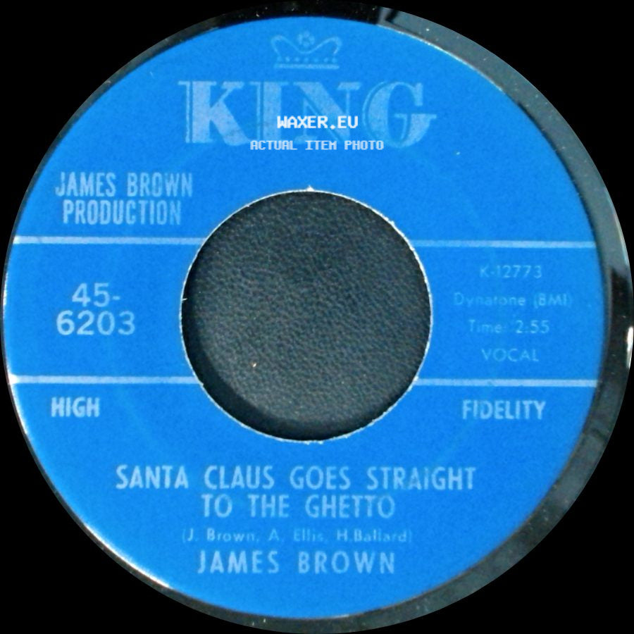 James Brown - You Know It / Santa Claus Goes Straight To The Ghetto side B