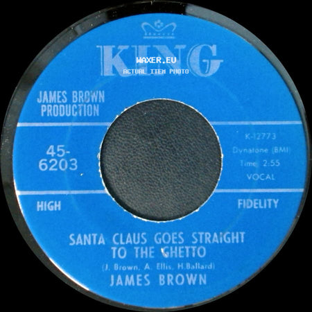 James Brown - Santa Claus Goes Straight To The Ghetto / You Know It side A