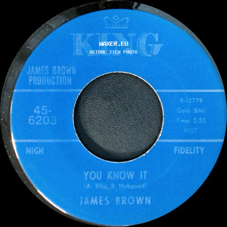 James Brown - Santa Claus Goes Straight To The Ghetto / You Know It side B