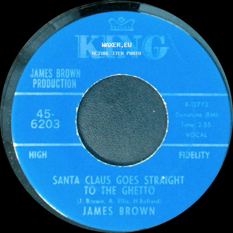 James Brown - Santa Claus Goes Straight To The Ghetto / You Know It side A