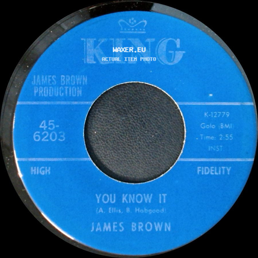 James Brown - Santa Claus Goes Straight To The Ghetto / You Know It side B
