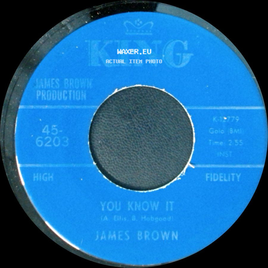 James Brown - You Know It / Santa Claus Goes Straight To The Ghetto side A