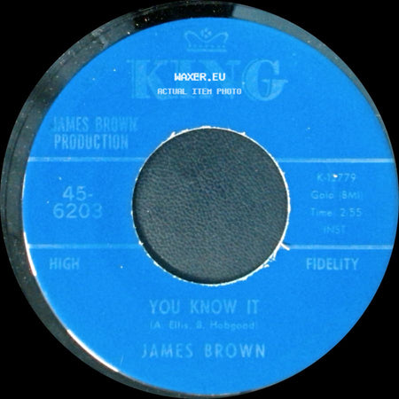 James Brown - You Know It / Santa Claus Goes Straight To The Ghetto side A