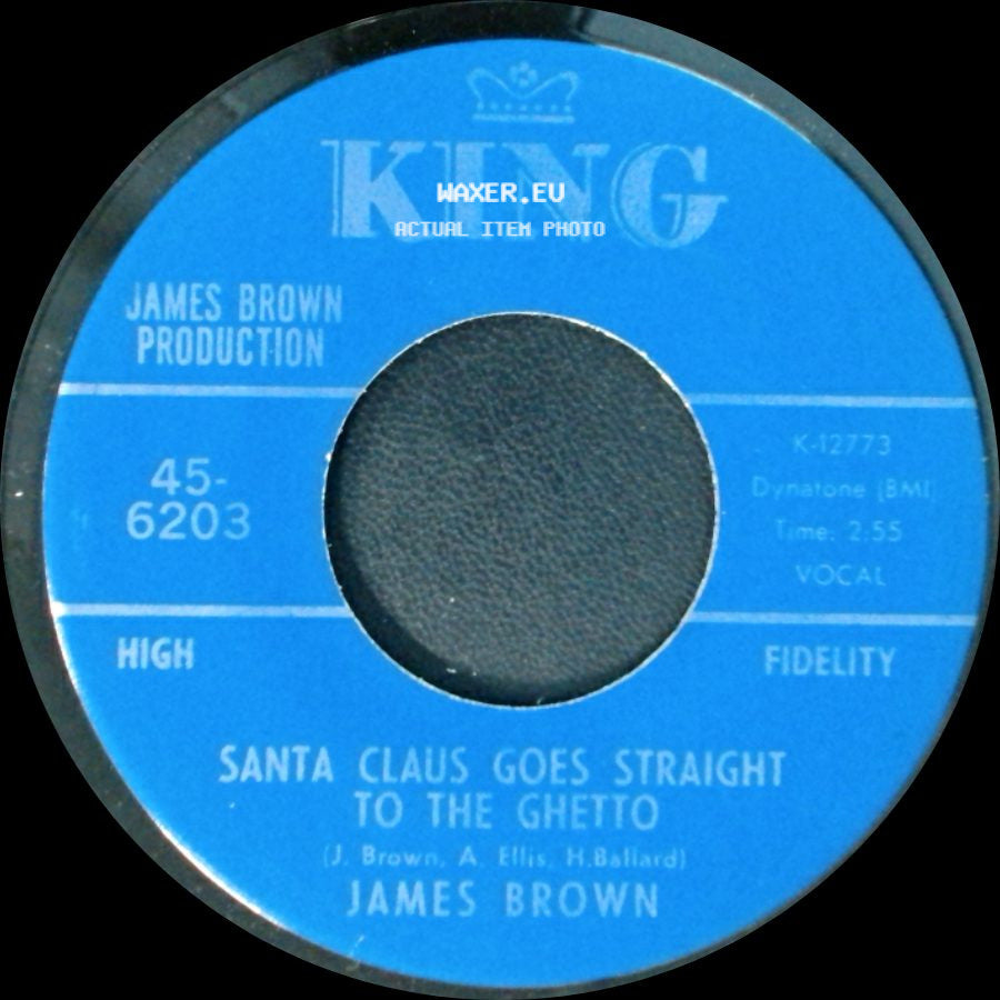 James Brown - You Know It / Santa Claus Goes Straight To The Ghetto side B