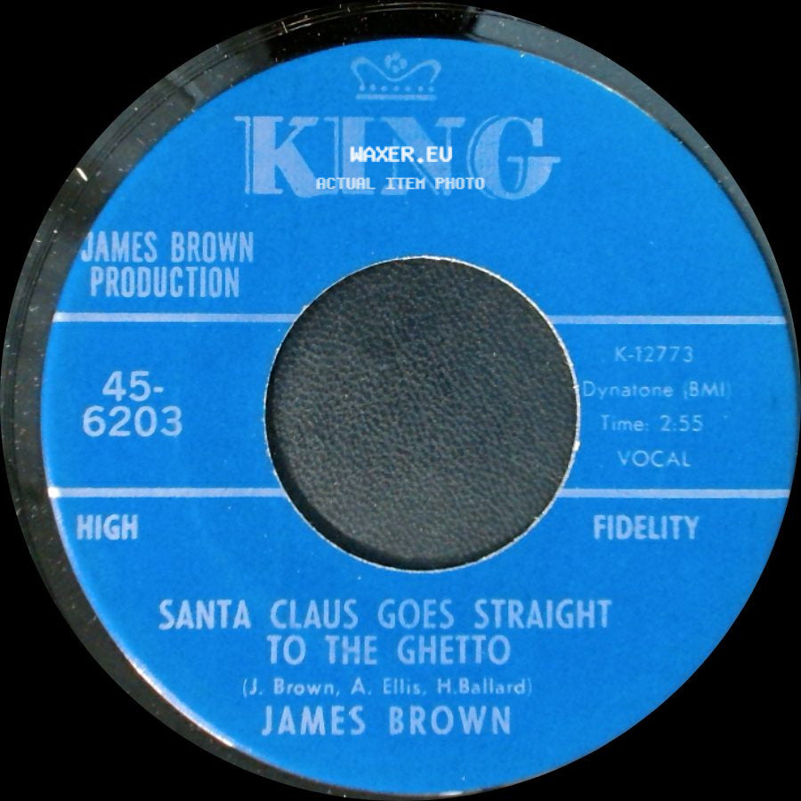 James Brown - You Know It / Santa Claus Goes Straight To The Ghetto side B