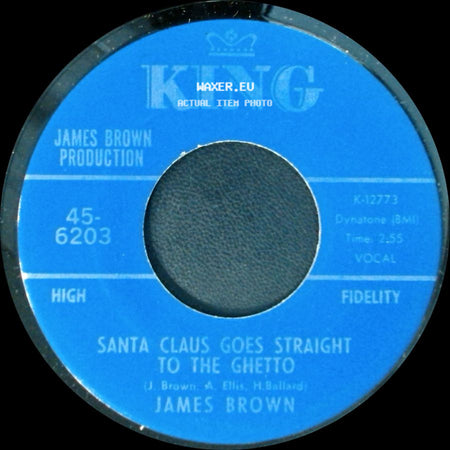 James Brown - Santa Claus Goes Straight To The Ghetto / You Know It side A