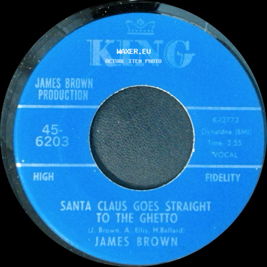 James Brown - Santa Claus Goes Straight To The Ghetto / You Know It side A