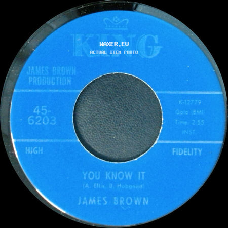 James Brown - You Know It / Santa Claus Goes Straight To The Ghetto side A