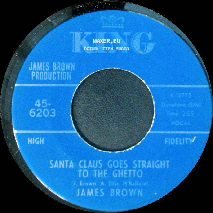 James Brown - Santa Claus Goes Straight To The Ghetto / You Know It side A