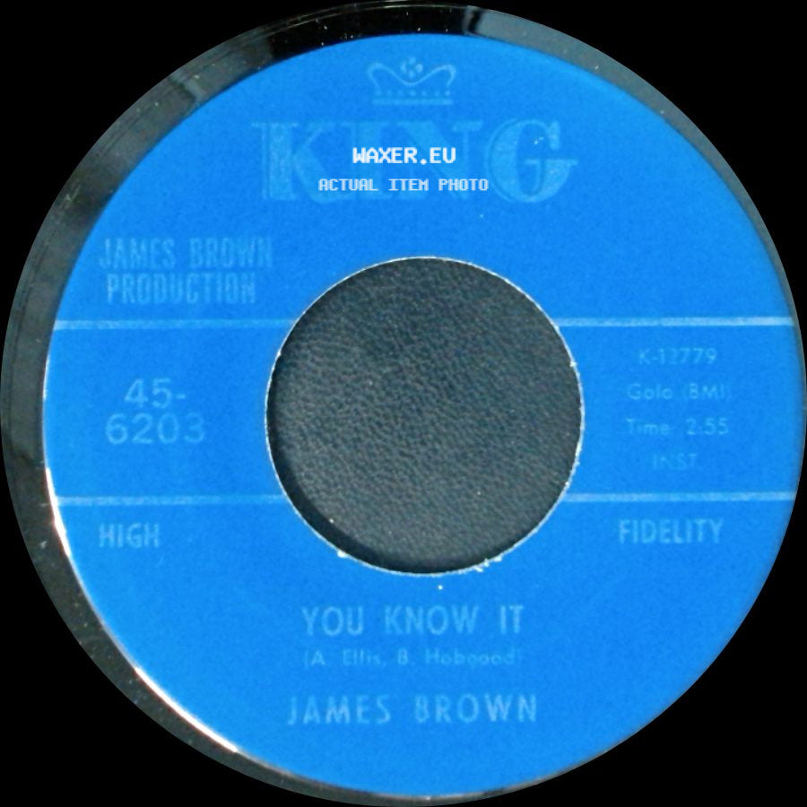 James Brown - Santa Claus Goes Straight To The Ghetto / You Know It side B