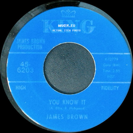 James Brown - You Know It / Santa Claus Goes Straight To The Ghetto side A