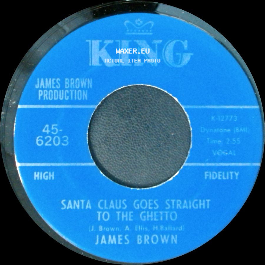 James Brown - You Know It / Santa Claus Goes Straight To The Ghetto side B