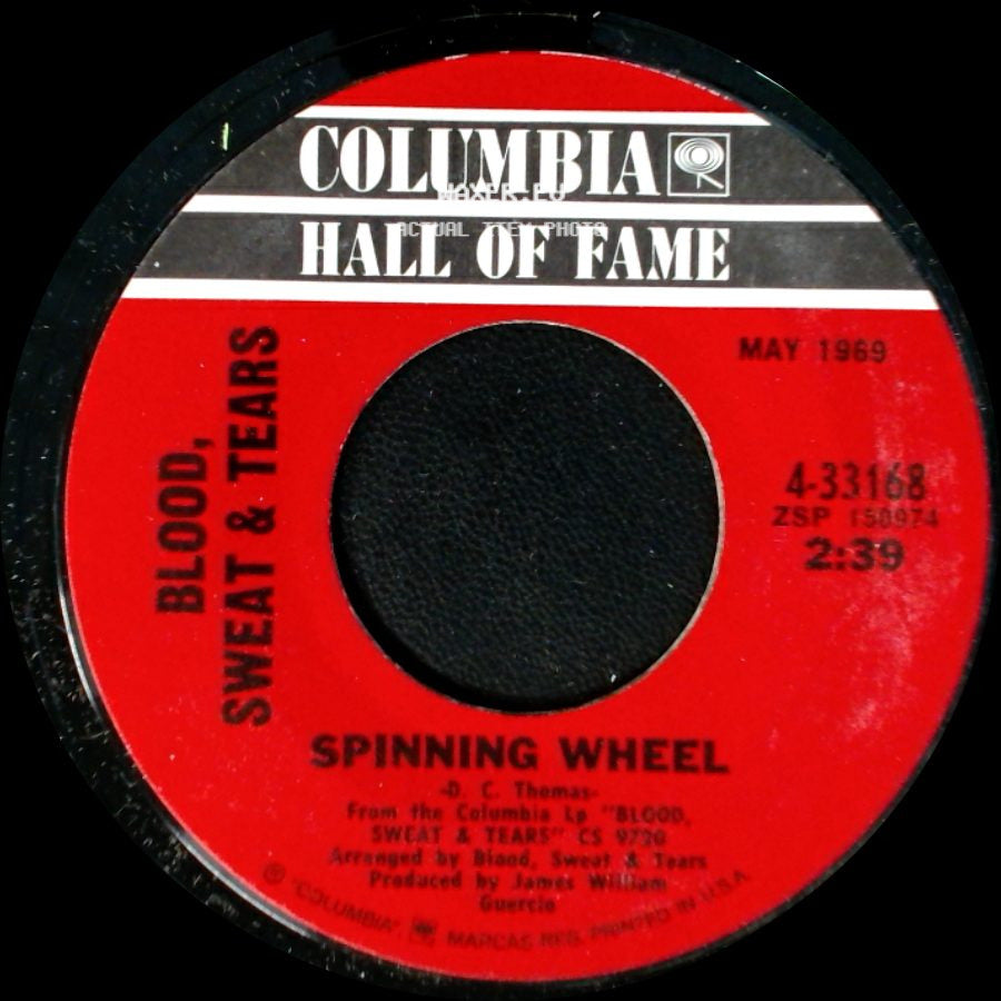Blood, Sweat & Tears - Spinning Wheel / You've Made Me So Very Happy side A