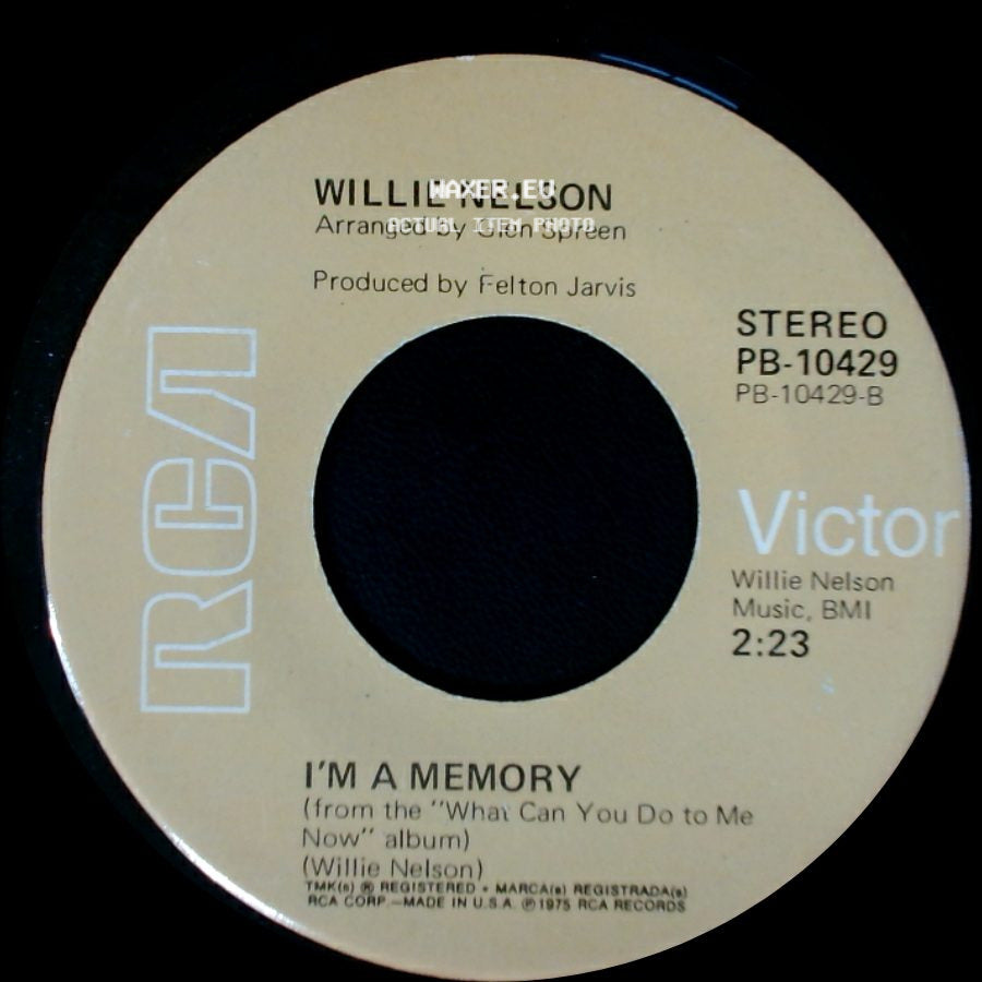 Willie Nelson - I'm A Memory / Fire And Rain side A