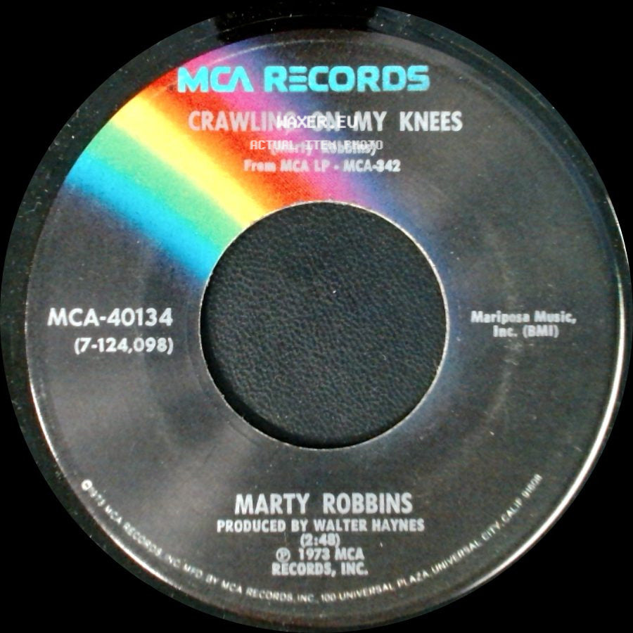Marty Robbins - Love Me / Crawling On My Knees side B