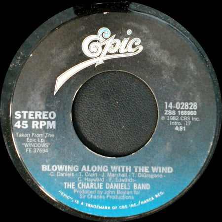 The Charlie Daniels Band - Still In Saigon / Blowing Along With The Wind side B