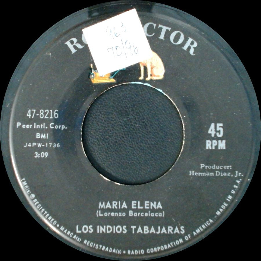 Los Indios Tabajaras - Maria Elena / Jungle Dream side A