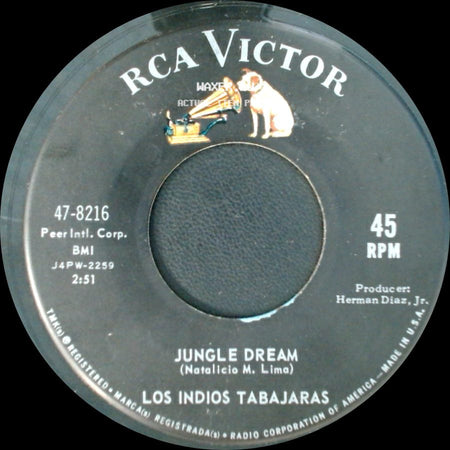 Los Indios Tabajaras - Maria Elena / Jungle Dream side B