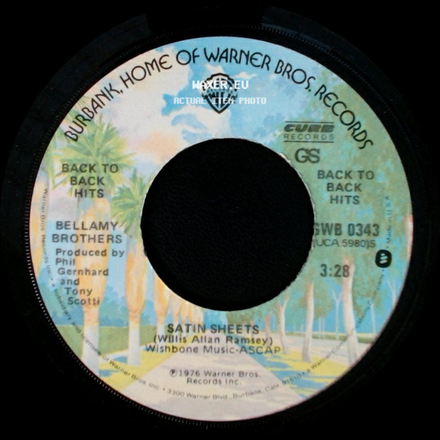 Bellamy Brothers - Let Your Love Flow / Satin Sheets side B