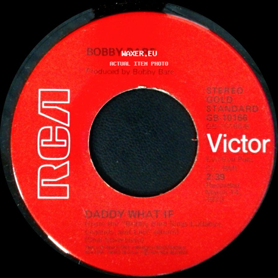 Bobby Bare - Daddy What If / Ride Me Down Easy side A