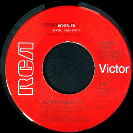 Bobby Bare - Daddy What If / Ride Me Down Easy side A