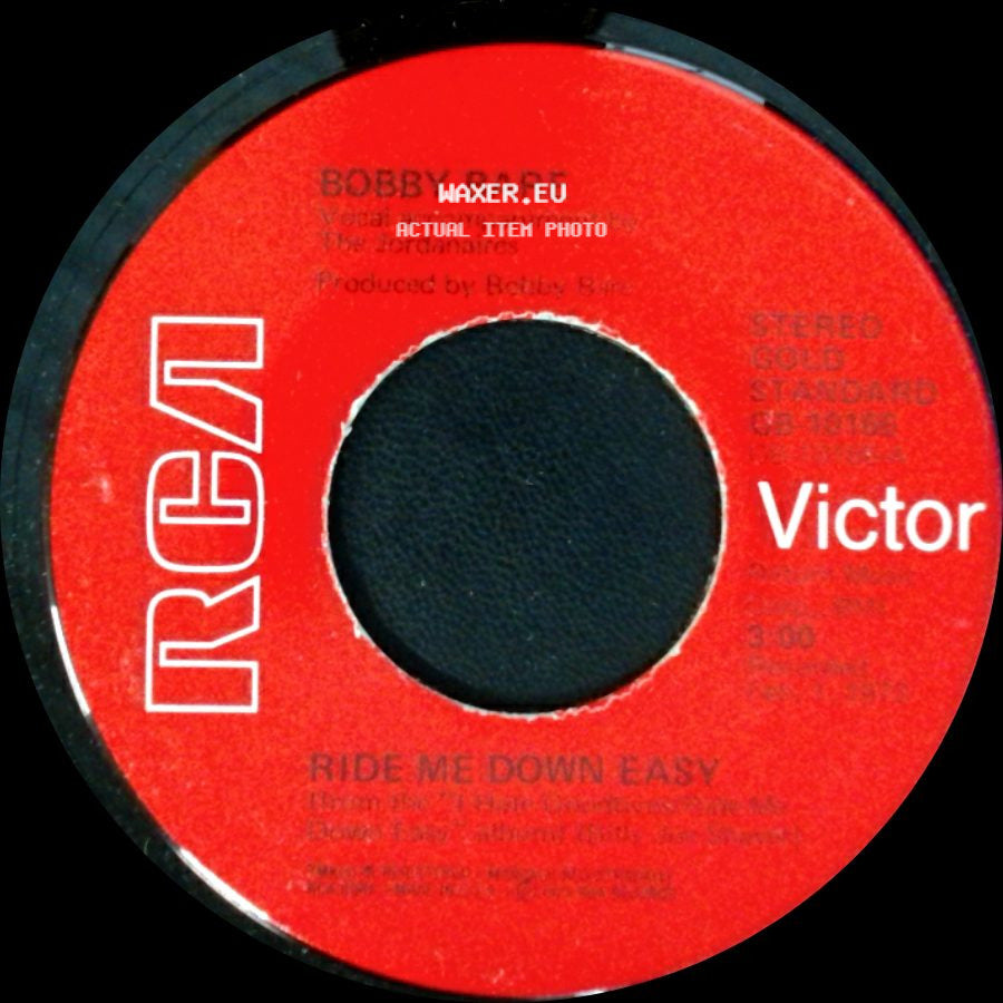 Bobby Bare - Daddy What If / Ride Me Down Easy side B