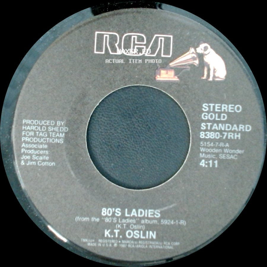 K.T. Oslin - 80's Ladies / Do Ya' side A