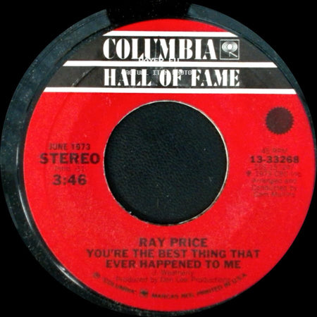 Ray Price - Like A First Time Thing / You're The Best Thing That Ever Happened To Me side B