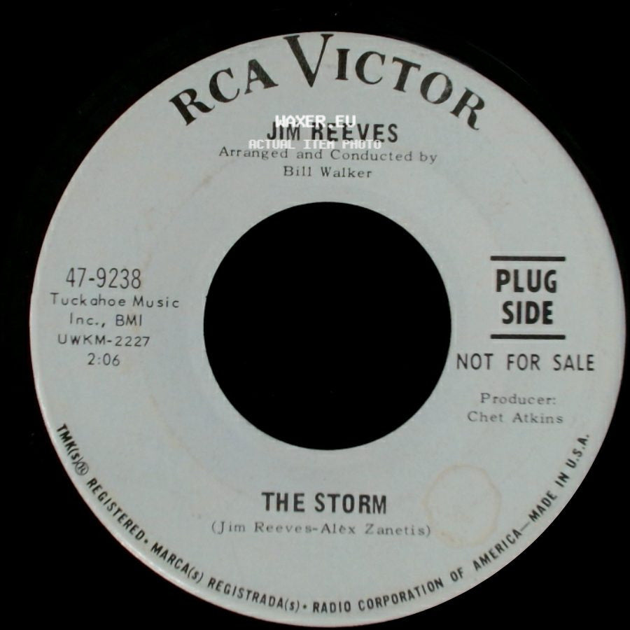 Jim Reeves - Trying To Forget / The Storm side B