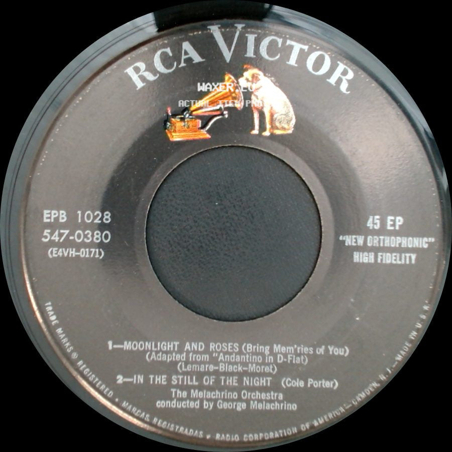 The Melachrino Orchestra - Moonlight And Roses / In The Still Of The Night / Unknown Title B side A
