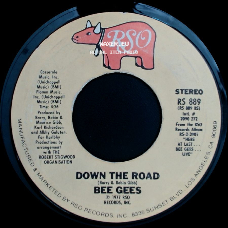 Bee Gees - Down The Road / Night Fever side A