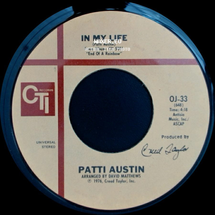 Patti Austin - Say You Love Me / In My Life side B