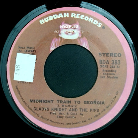 Gladys Knight And The Pips - Midnight Train To Georgia / Midnight Train To Georgia (Instrumental) side A