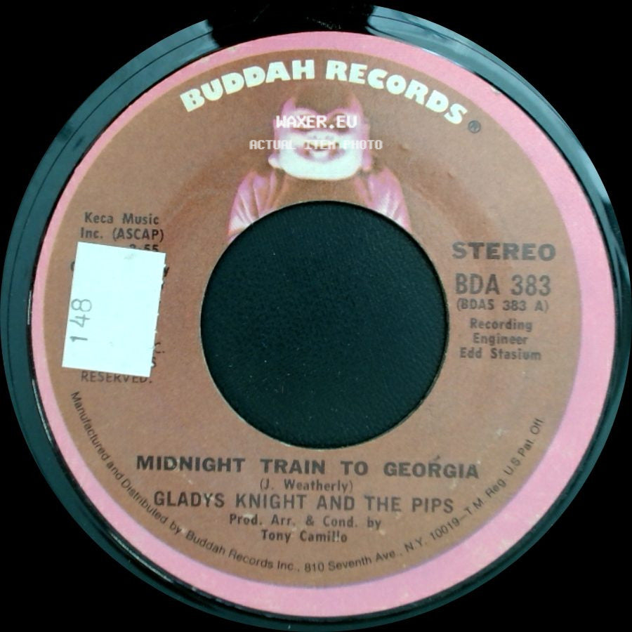 Gladys Knight And The Pips - Midnight Train To Georgia / Midnight Train To Georgia (Instrumental) side A