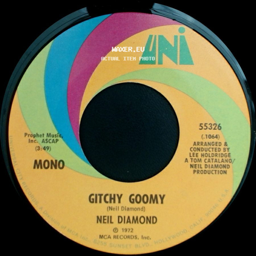 Neil Diamond - Gitchy Goomy / Song Sung Blue side A