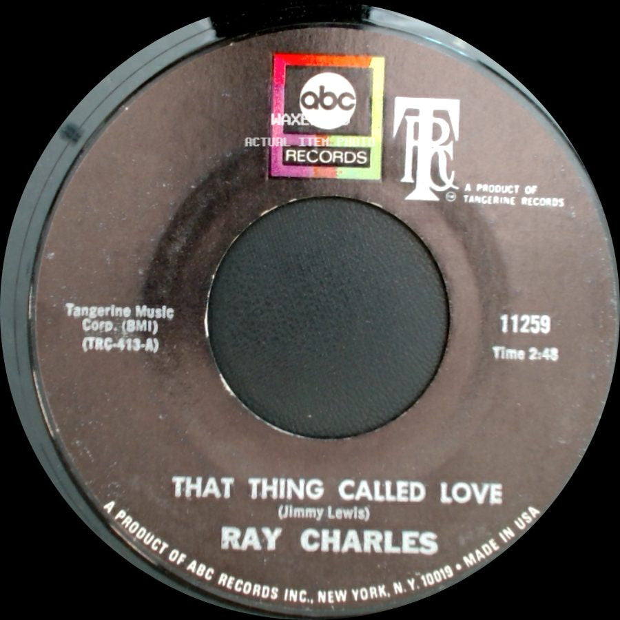 Ray Charles - Laughin And Clownin / That Thing Called Love side B