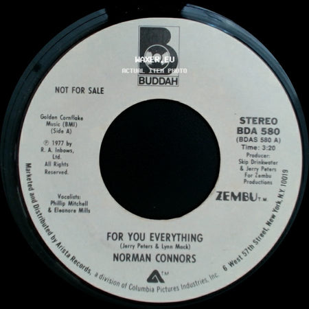Norman Connors - For You Everything / For You Everything side A