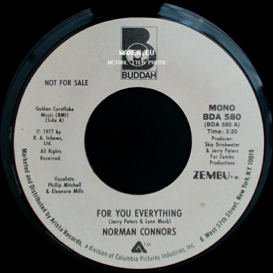 Norman Connors - For You Everything / For You Everything side B