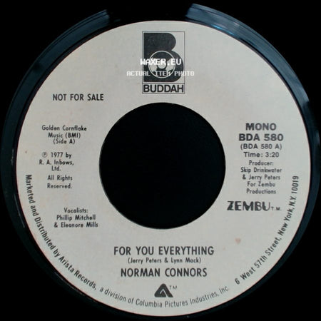 Norman Connors - For You Everything / For You Everything side B