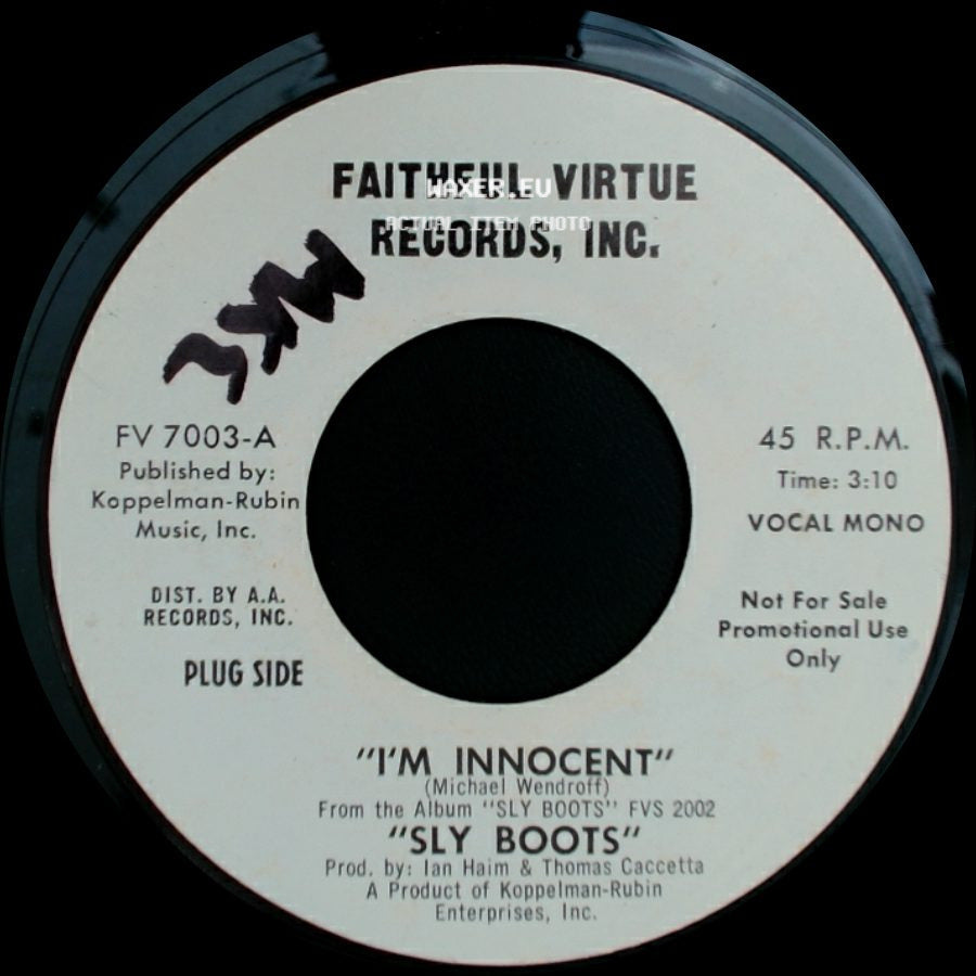 Unknown Artist - I'm Innocent / Missionary Ridge side A