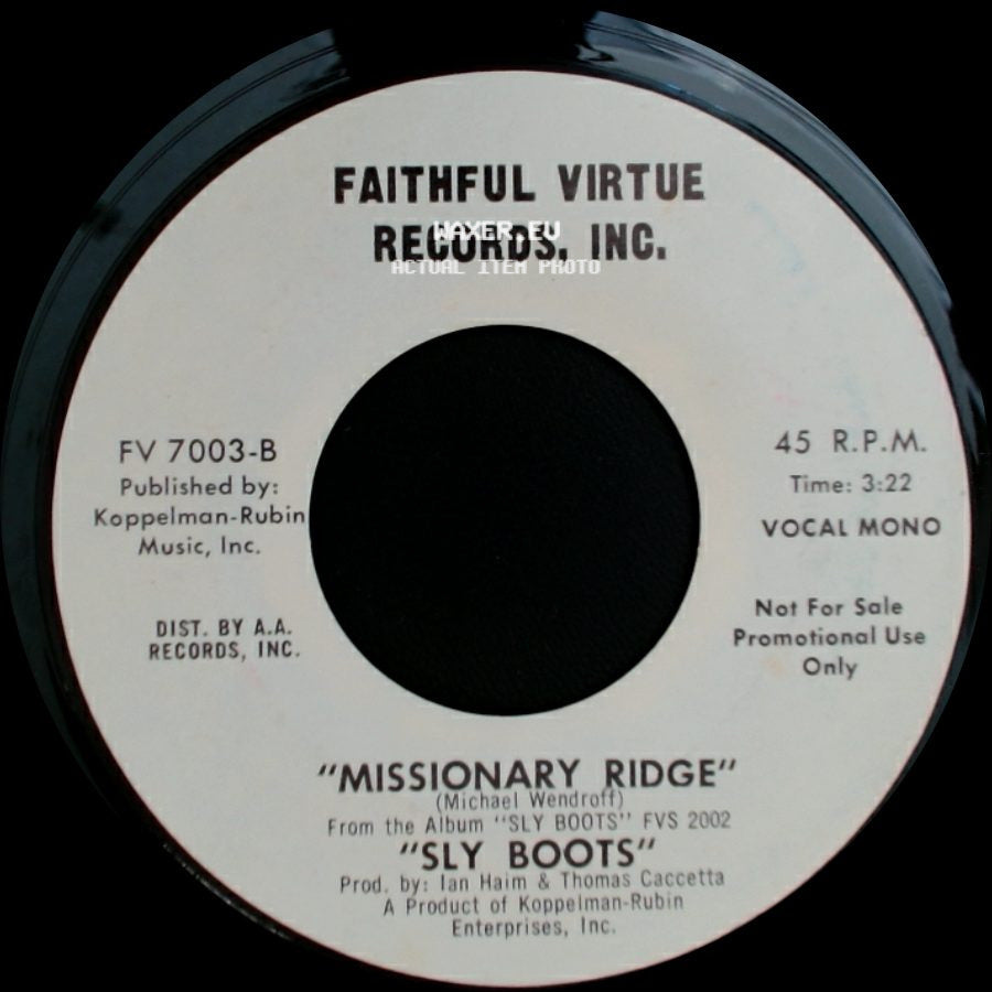 Unknown Artist - I'm Innocent / Missionary Ridge side B