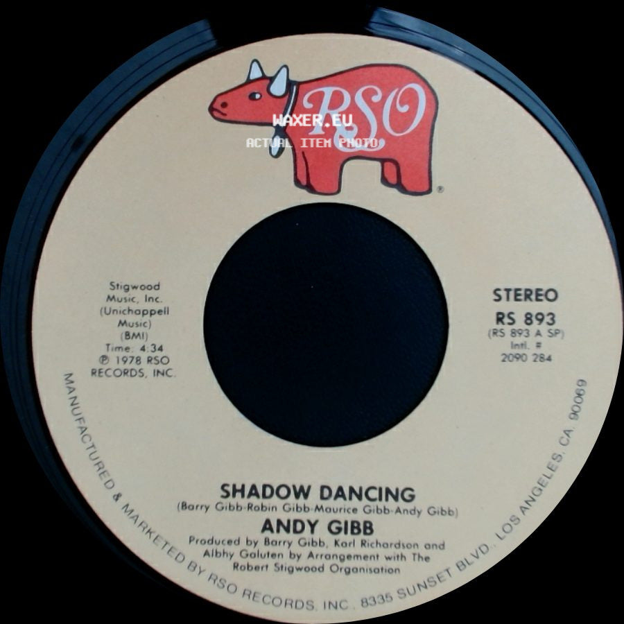 Andy Gibb - Shadow Dancing / Let It Be Me side A