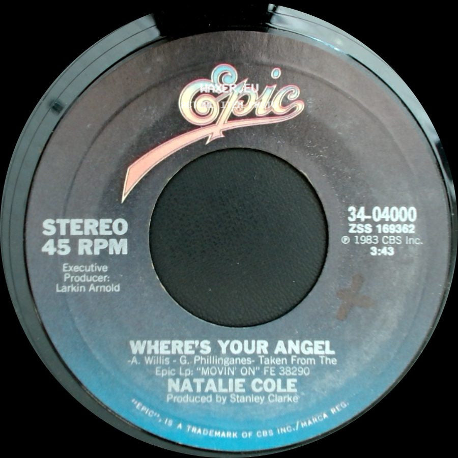 Natalie Cole - Too Much Mister / Where's Your Angel side B