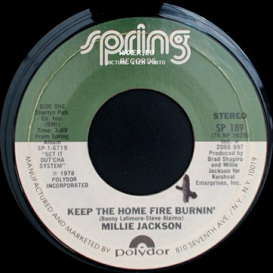 Millie Jackson - Keep The Home Fire Burnin' / Logs And Thangs side A