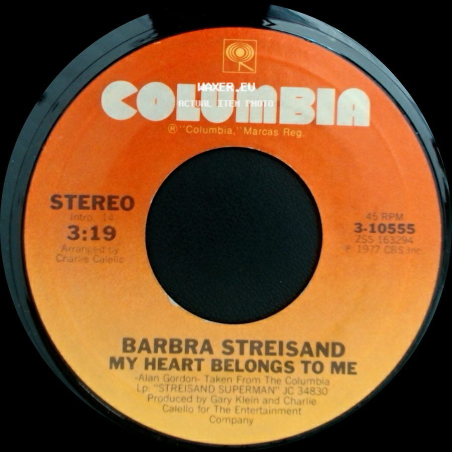 Barbra Streisand - Answer Me / My Heart Belongs To Me side B