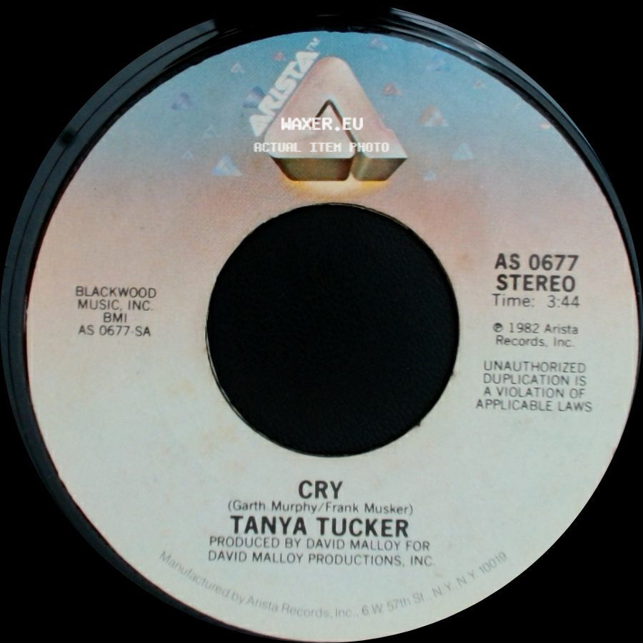 Tanya Tucker - Cry / Feel Right side A